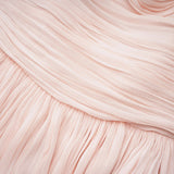 Bernice Pink Glossy Cape  Dress Set