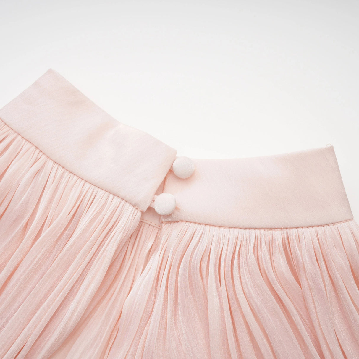 Bernice Pink Glossy Cape  Dress Set