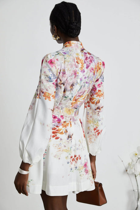 Bianca floralprint mini dress