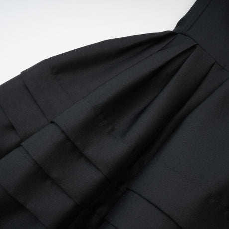 Black midi dress with bow detail Felisara