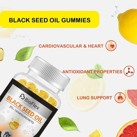 Black Seed Oil 60 Gummies – Immune & Beauty Support