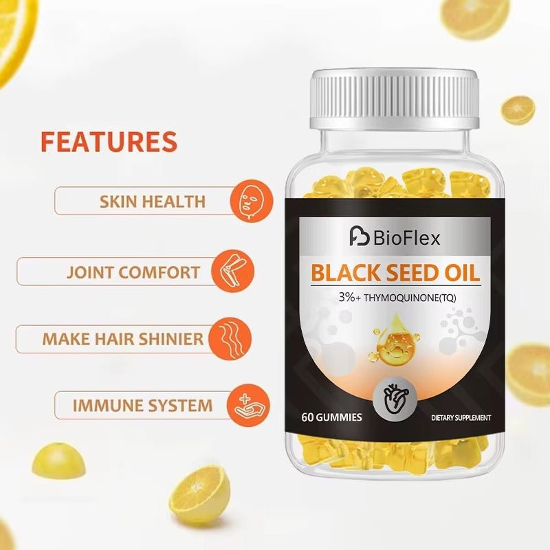 Black Seed Oil 60 Gummies – Immune & Beauty Support
