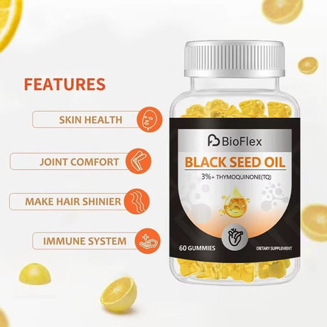 Black Seed Oil 60 Gummies – Immune & Beauty Support