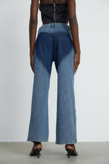 Blanche highwaist cutout jeans