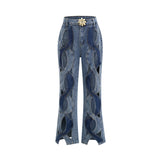 Blanche highwaist cutout jeans