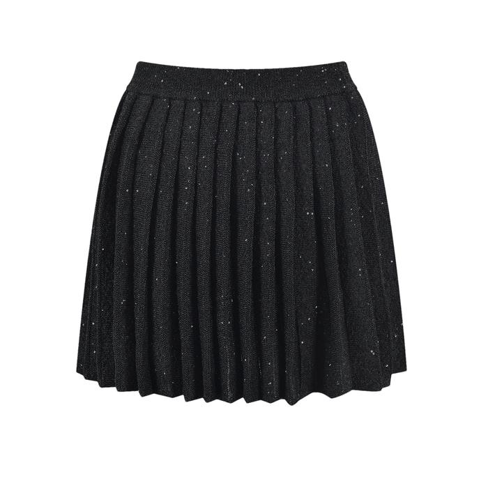 Zoe Jacket & Skirt Black Sequin Matching Set
