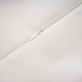 Blossom White One Shoulder Ruched Midi Dress