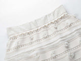 Boho Top & Skirt Set - Embroidered Details - Figure - Enhancing Fit - Flowy Hemline - Boho - Chic Styling - Ideal For Spring & Summer