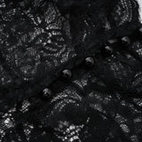 Bokamoso Black Lace Panel Maxi Gown
