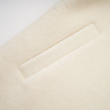 Brielle Coat - Long Sleeves - Faux - Fur Crystal & Pearl Embellishments - Front Button Fastening