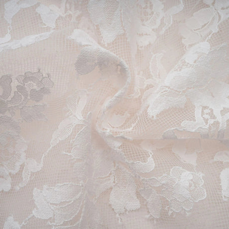 Brooklyn Mini Dress White Floral - Lace Corset Puff - Sleeve