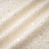 Brynn Mini Dress - Sleeveless with Sequin Detailing - Cut - Out Design - Crystal Embellishments - Bow Accent