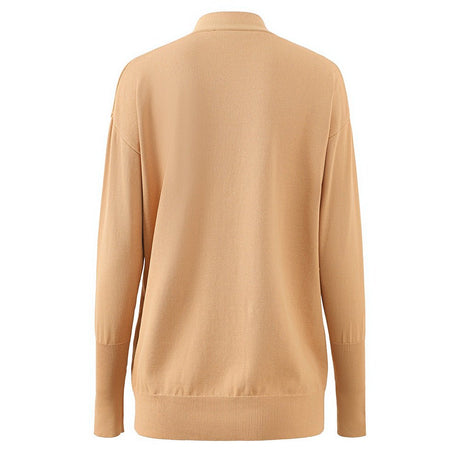 Brynn V - Neck Cardigan with Floral Embroidery and Beaded Accents