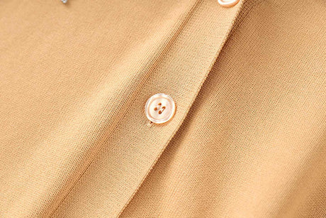 Brynn V - Neck Cardigan with Floral Embroidery and Beaded Accents