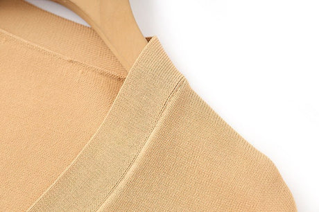 Brynn V - Neck Cardigan with Floral Embroidery and Beaded Accents