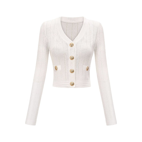 Button detailing knitted top  skirt matching set