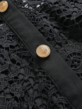 Callie Midi Dress - Neckline Collar - Occasion Night Out - Elegant Style - High Waist - Long Sleeve