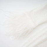 Callie Round Neck Mini Dress – Feather Cuffs – Sequin Embellished – Long Sleeves – Tailored Fit