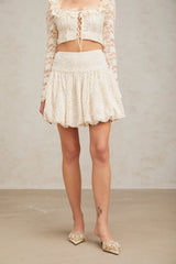 Camilla Mini Dress - High Rise Design - Sequin Embellishment - Pleated Detailing - Internal Shorts