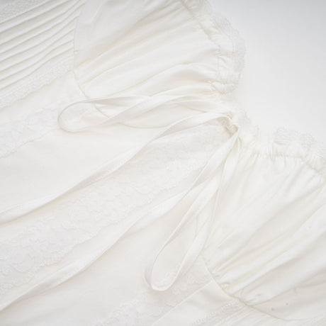Camille white corset mini dress