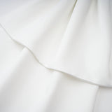 Camille White Statement Bow Mermaid Maxi Dress