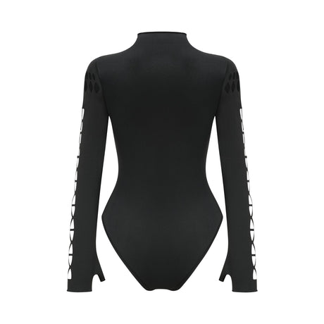 Capriana longsleeved cutout bodysuit