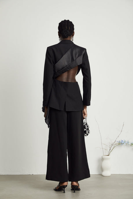 Capucine bowtie embellished blazer