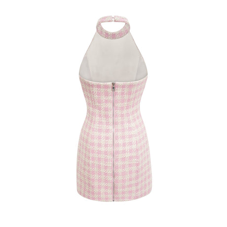 Capucine pearlembellished mini dress