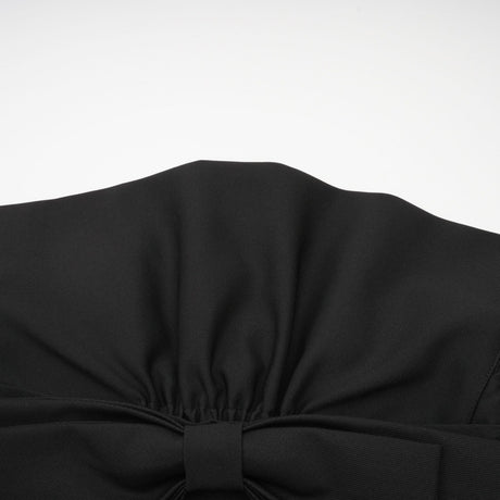Caribe bowknot offshoulder mini dress