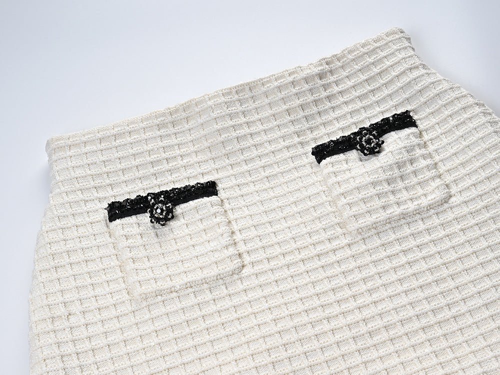 Carly Jacket & Skirt Set - Tailored Cut - Classic Design - Structured Fit - Chic Styling - Timeless Appeal