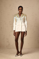 Carole sequinembellished doublebreasted blazer