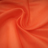 Carrie Orange Halterneck Flounced Maxi Dress