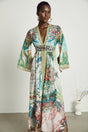 Cassandra graphicprint maxi dress