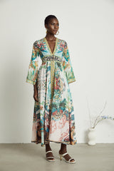 Cassandra graphicprint maxi dress