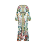 Cassandra graphicprint maxi dress
