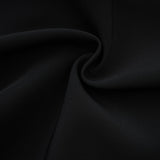 Catriona velvetbow lowback mini dress