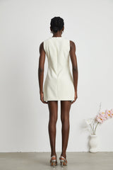 Cécile crystalembellished mini dress
