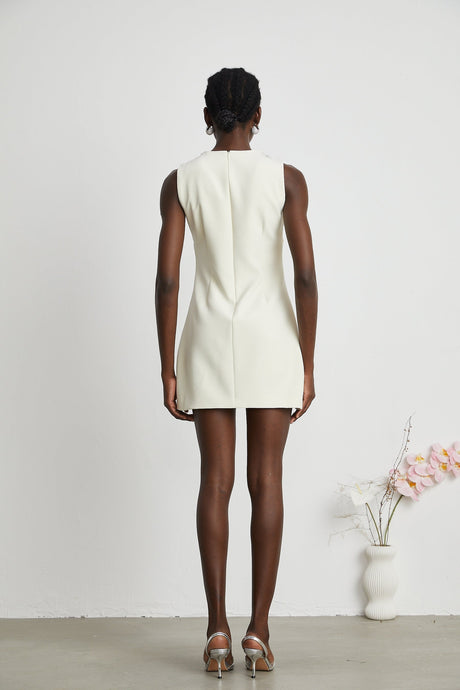 Cécile crystalembellished mini dress