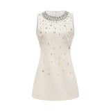 Cécile crystalembellished mini dress