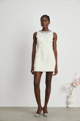 Cécile crystalembellished mini dress