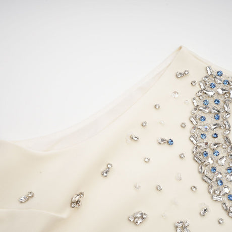 Cécile crystalembellished mini dress