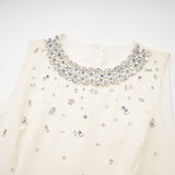Cécile crystalembellished mini dress