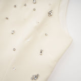 Cécile crystalembellished mini dress