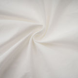 Céleste white pleated scarfcollar shirt