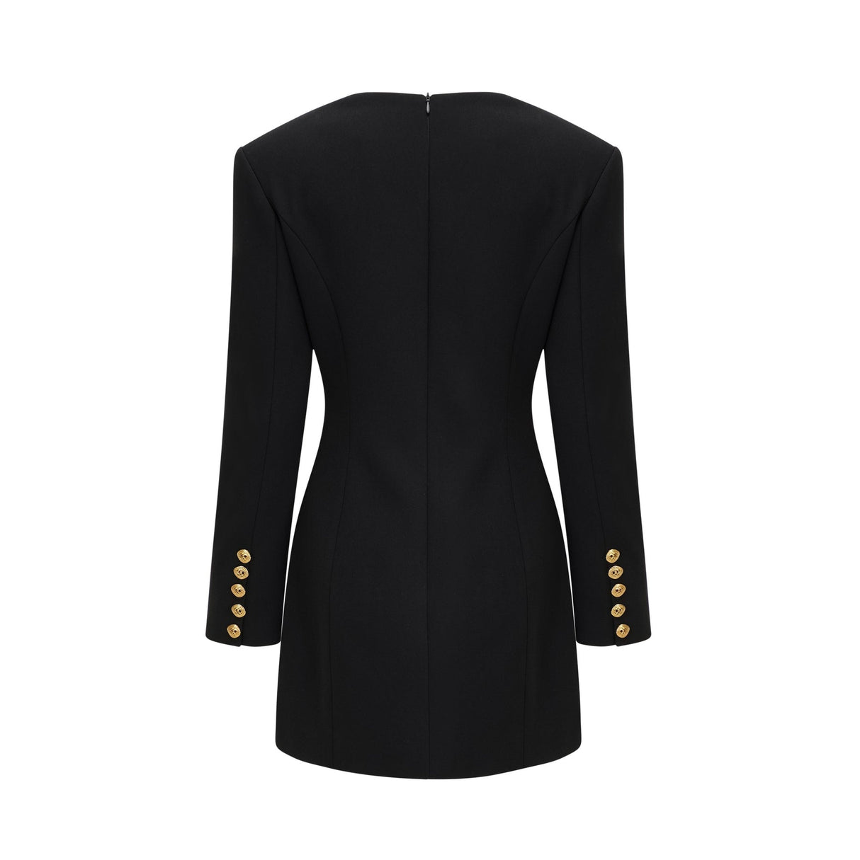 Céline black longsleeved dress