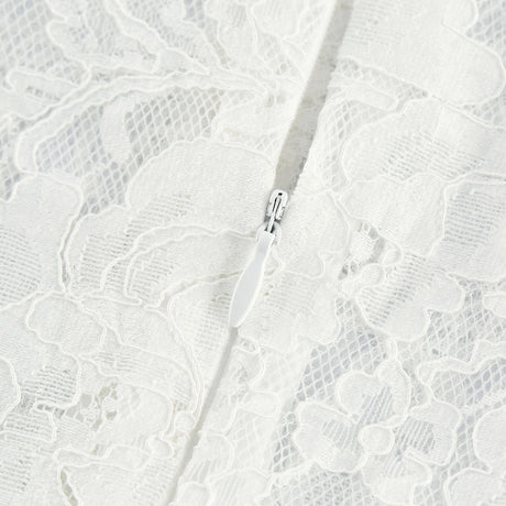 Céline lace cutout midi dress