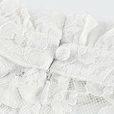 Céline lace cutout midi dress