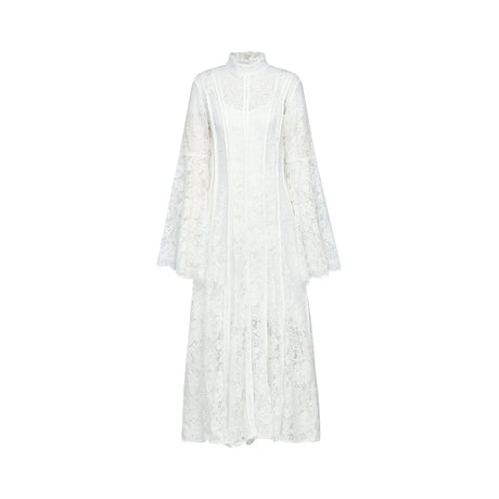 Céline lace cutout midi dress