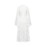 Céline lace cutout midi dress