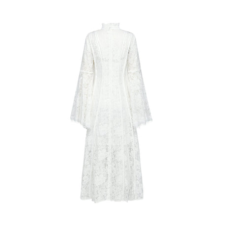 Céline lace cutout midi dress